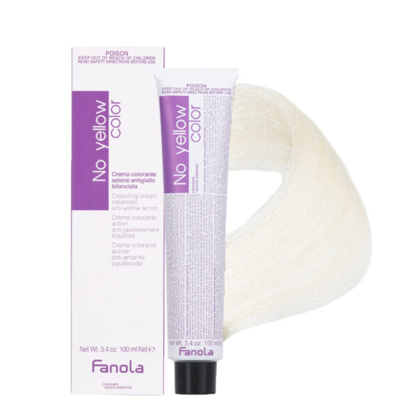 Крем-краска Fanola No Yellow Ice superlighteners с антижелтым действием, тон S.1322, 100 мл