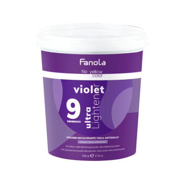 Осветляющая пудра для волос Fanola No Yellow, до 9 тонов, 500 г