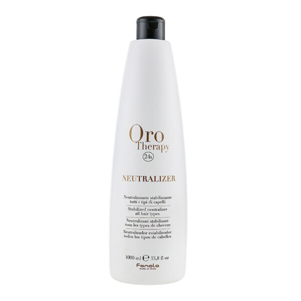 Нейтрализатор и стабилизатор биозавивки Fanola Orotherapy для всех типов волос, 1000 мл