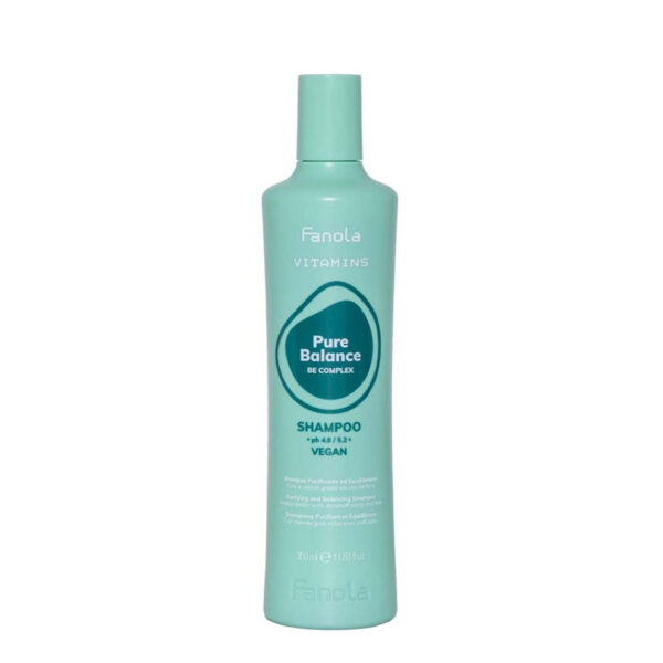 Витаминный шампунь Pure Balance против перхоти и жирности кожи головы, 350 мл