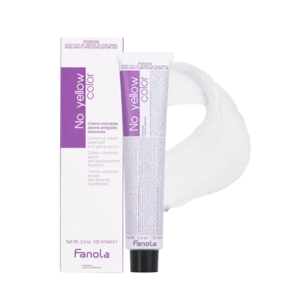 Крем-краска Fanola No Yellow Ice Blonde с антижелтым действием, тон ml.00, 100 мл