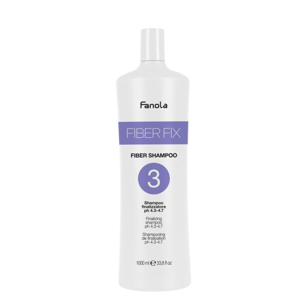 Шампунь-финализатор для волос после технических процедур Fanola Fiber Fix №3, 1000 мл