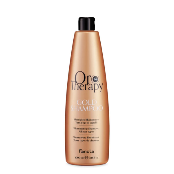 Золотой шампунь OroTherapy для восстановления и сияния волос, 1000 мл