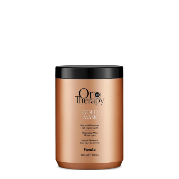 Золотая маска OroTherapy для восстановления и сияния волос, 1000 мл