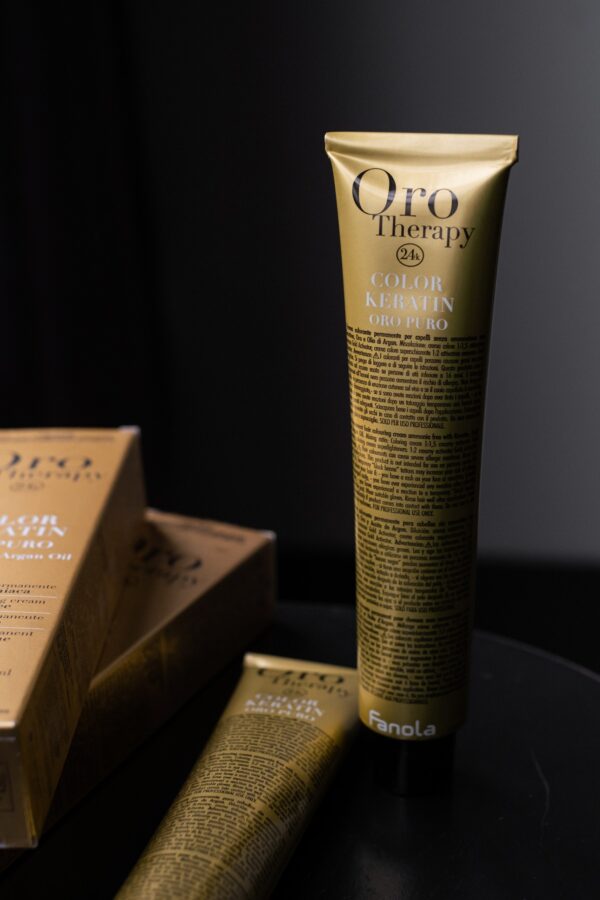 Безаммиачная крем-краска Fanola Orotherapy Color Keratin Oro Puro, тон 1.0, 100 мл
